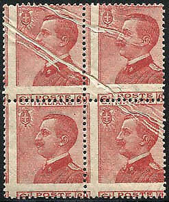 Michetti Cent. 60 varieties perforated in both directions