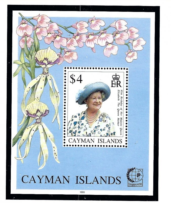 Cayman Is 709 MNH 1995 Queen Mother Birthday  S/S