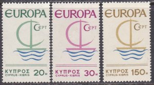 Cyprus Sc #275-277 Mint LH