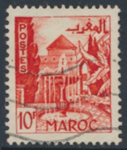 French Morocco   SC#  255  Used see details and scans 