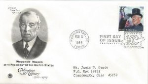 Woodrow Wilson Celebrate the Century FDC !31