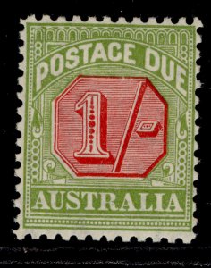 AUSTRALIA GV SG D111, 1s carmine and yellow-green, LH MINT. Cat £55.