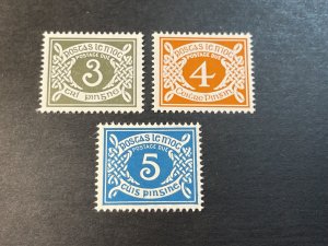 IRELAND # J25-J27---MINT/NEVER HINGED---COMPLETE SET--POSTAGE DUE--1978