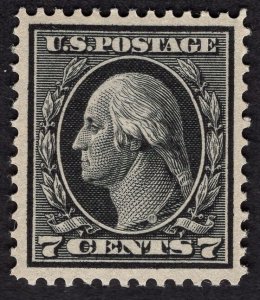 US #407 Extra Fine. w/Original Gum. Never Hinged.