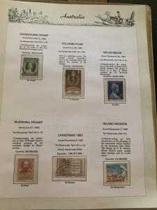 Australia Collection from 1927 to 1978 Used Cat. Value $575