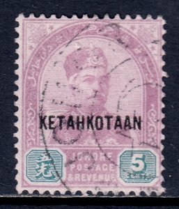 Malaya (Johore) - Scott #34a - Used - SCV $8.50