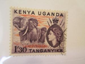 Kenya, Uganda & Tanganyika # 113 used