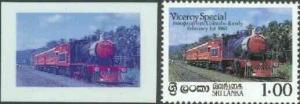 Sri Lanka 1986 Inaugural Run of 'Viceroy Special' Train d...