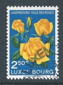 Luxembourg #311 Used 2.50fr Flower Festival - Roses