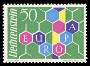 Liechtenstein #356, 1960 Europa, lightly hinged