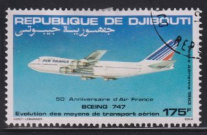 Djibouti C179 Air France Boeing 747 1983