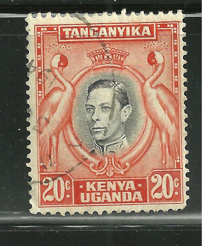 Kenya Uganda Tanzania 74 Postally Used Kavironda Cranes