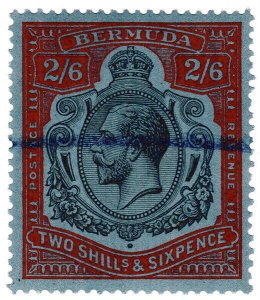 (I.B) Bermuda Revenue : Duty Stamp 2/6d