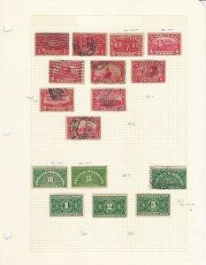 United States Stamp Collection, Early Parcel Post & Special Handling, JFZ
