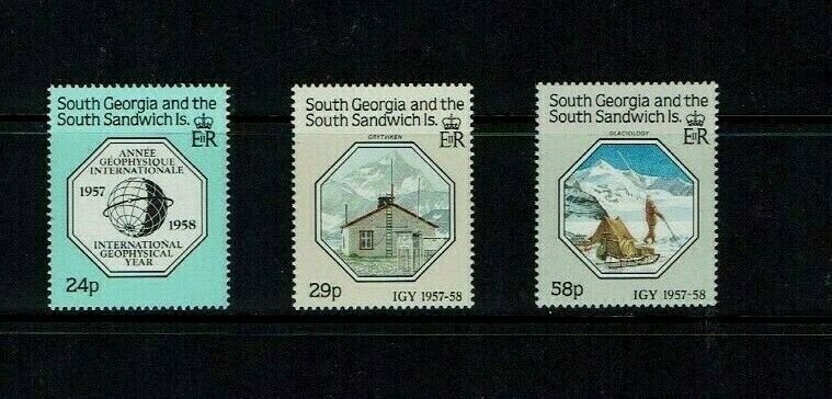 South Georgia:1987, 30th Anniversary International Geophysical Year, MNH set