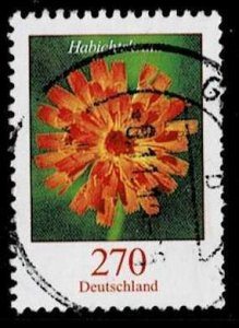 Germany 2019, Sc.#3110 used Flower: Hawkweed (Pilosella aurantiaca)