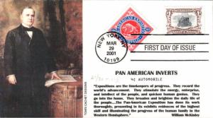 #3505c Pan American Invert Tom's FDC