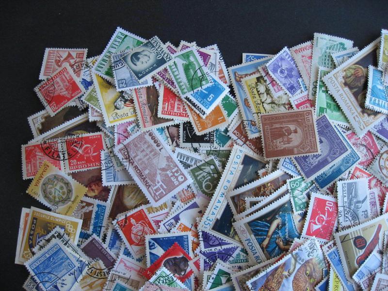 Hoard breakup 400 Romania mostly different Duplicates & mixed condition