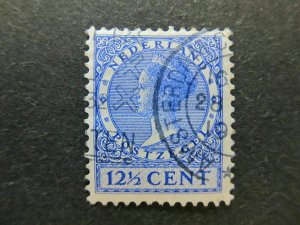1926-39 Wmk Circles 12 1/2c Used A4P49F131 Netherlands-