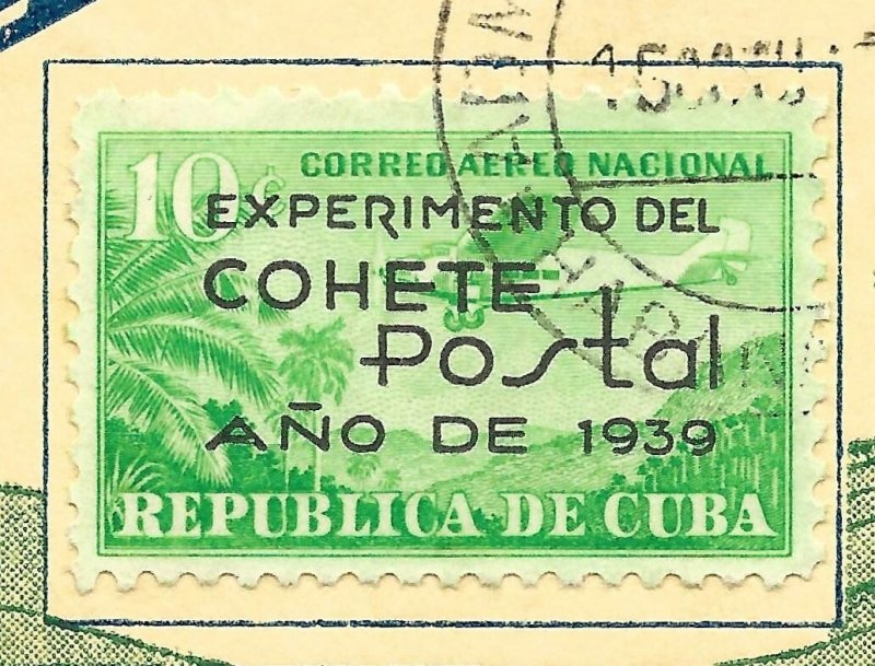 Doyle's_Stamps: 1939 Experimental Rocket Mail Postal History