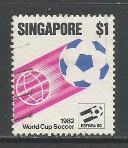 Singapore   #396  Used  (1982)  c.v. $1.25