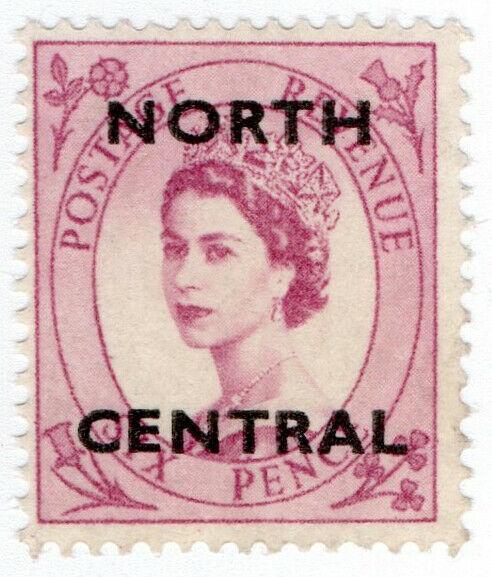 (I.B) Elizabeth II Commercial Overprint : North Central