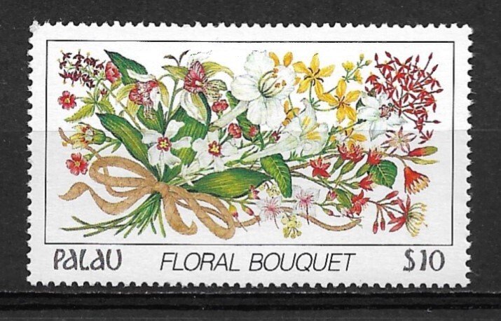 1988 Palau 142 Bouquet MNH