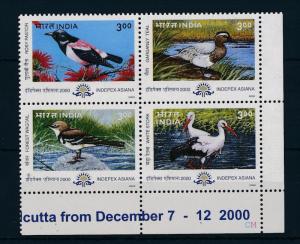 [38172] India 2000 Birds Vögel Oiseaux Ucelli   MNH