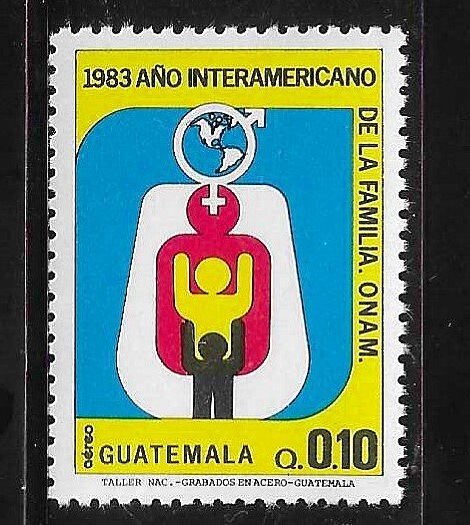 Guatemala 1985 Inter-American Family Unity Year Sc C797 MNH A2560