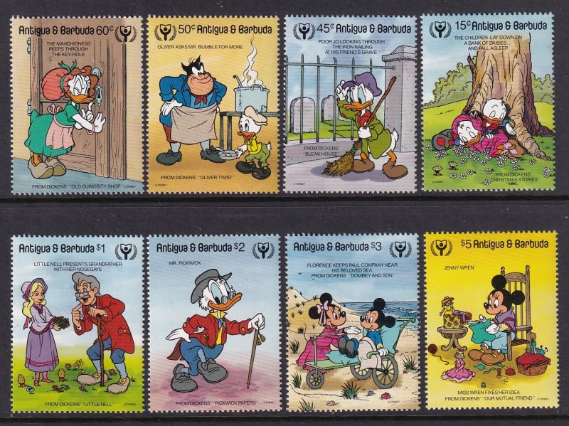 Antigua 1334-1341 Disney's MNH VF