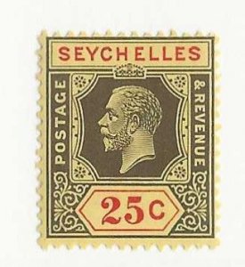 Seychelles Sc #106 25c NH VF