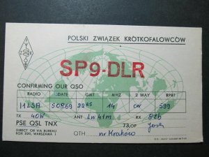 5383 Amateur Radio QSL Card Krakow Poland-