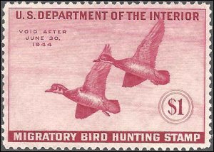 RW10 Mint,OG,LH... SCV $55.00