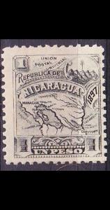 NICARAGUA [1897] MiNr 0095 X ( */mh )