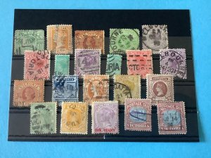 Australia Victoria Vintage Used Stamps R46308 