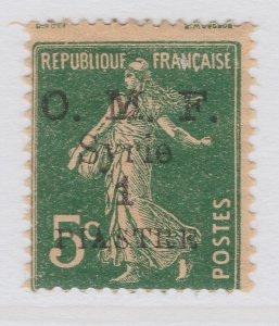 1920 France French Colony Western Asia OMF 1ft on 5c MH* Stamp A22P28F9547-