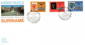 Suriname 573a-573c U/A FDC