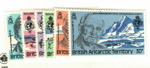 British Antarctic Territory #76-81 MNH