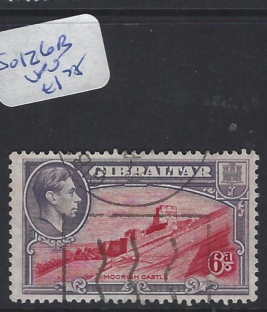 GIBRALTAR (P0504B)   KGVI  6D  SG 126B   VFU