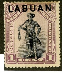 Labuan, Scott #49b, Used