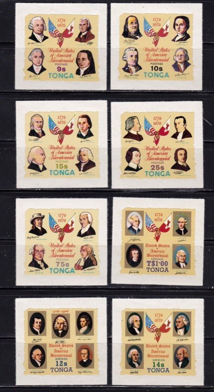 Tonga stamps #377 - 381, C194 - 198, CO108 - 110, MNH, XF, complete set, CV $34