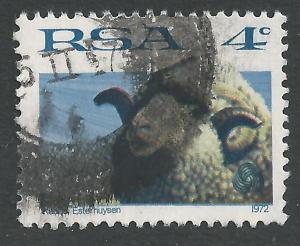 South Africa #371 4c Ram's Head & Wool Mark