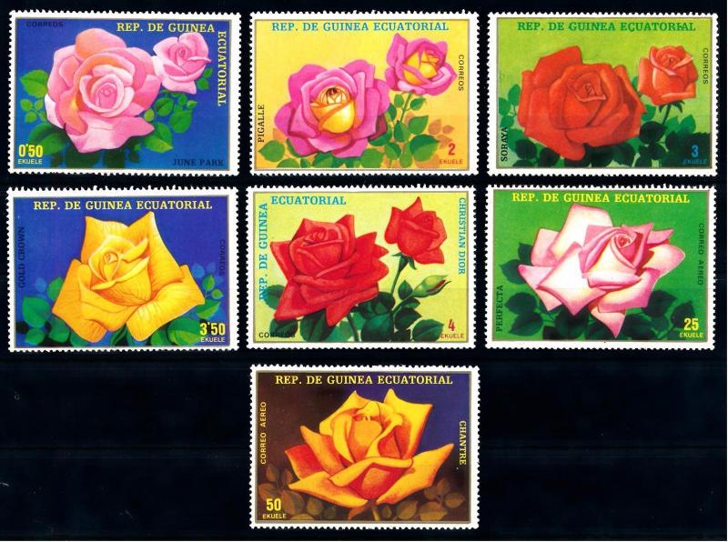 [66904] Equatorial Guinea 1979 Flora Flowers Blumen Roses  MNH