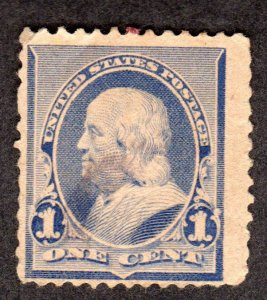 USA, Scott # 219, used CV = $ 0.75 Lot 230715-01