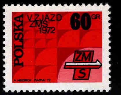 Poland Scott 1943 MNH** 1972 stamp