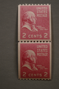 United States #850 Coil Line Pair MNH