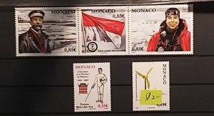 Lot Monaco MNH high value