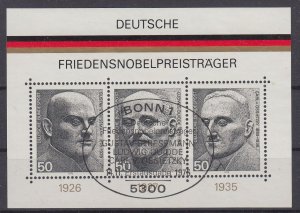 Germany 1975 Sc#1203 Mi#SS 11 used (BU1465)