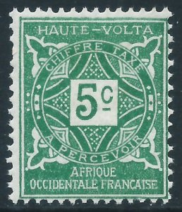 Upper Volta, Sc #J11, 5c MH