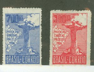 Brazil #392-393  Single (Complete Set)